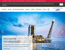 Tablet Screenshot of contourglobal.com